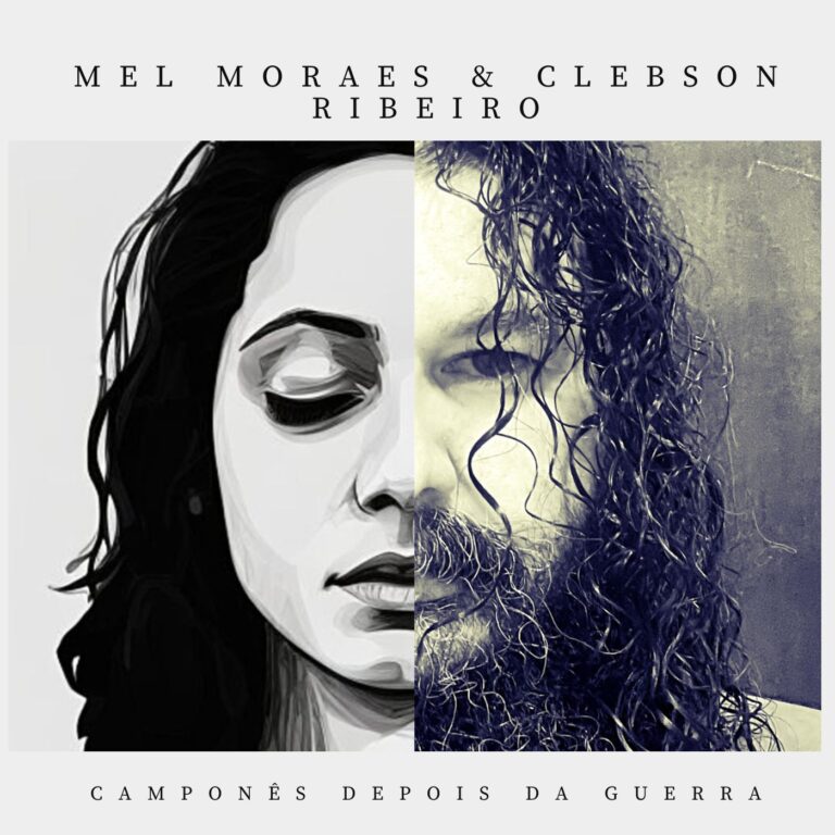 Capa do álbum Camponês depois da Guerra, parceria entre Clebson Ribeiro e Mel Moraes